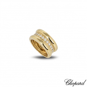 Chopard Yellow Gold Diamond La Strada Ring 82/4069